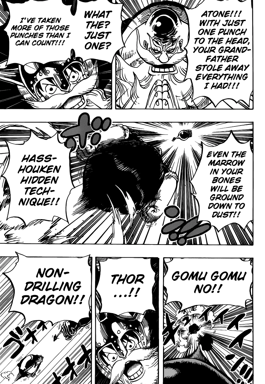One Piece, Chapter 719 image 14